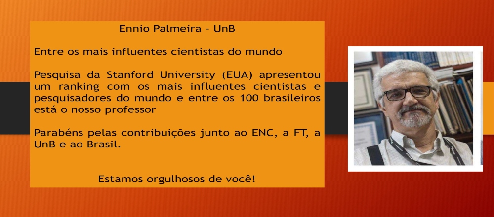 Ennio Palmeira Entre os mais influentes cientistas do mundo