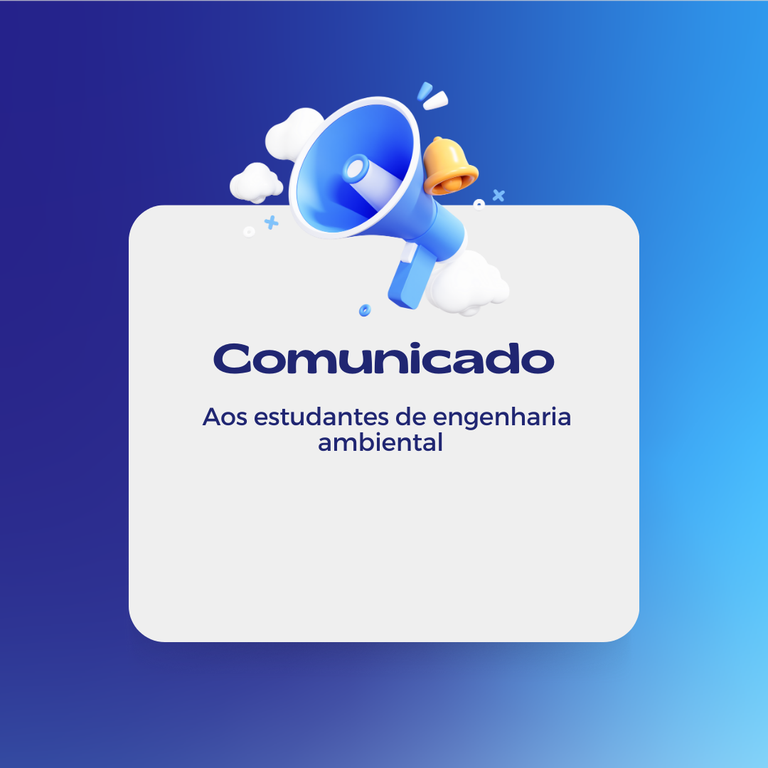 Formulário de solicitação de vaga na disciplina de estágio obrigatório - Eng Amb